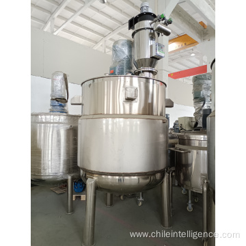 Stainless steel kettle for coating